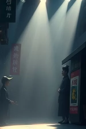 《候鸟观测站》竖版封面，湖边观测塔上记录的工作人员