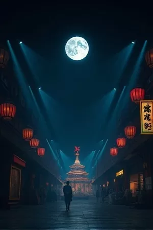 《晨雾里的信号塔》竖版海报，晨雾中的铁塔与手持对讲机的人影