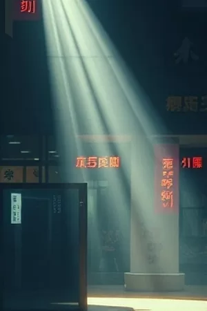 《雾港证人》竖版封面，浓雾笼罩的灯塔与巡逻艇剪影